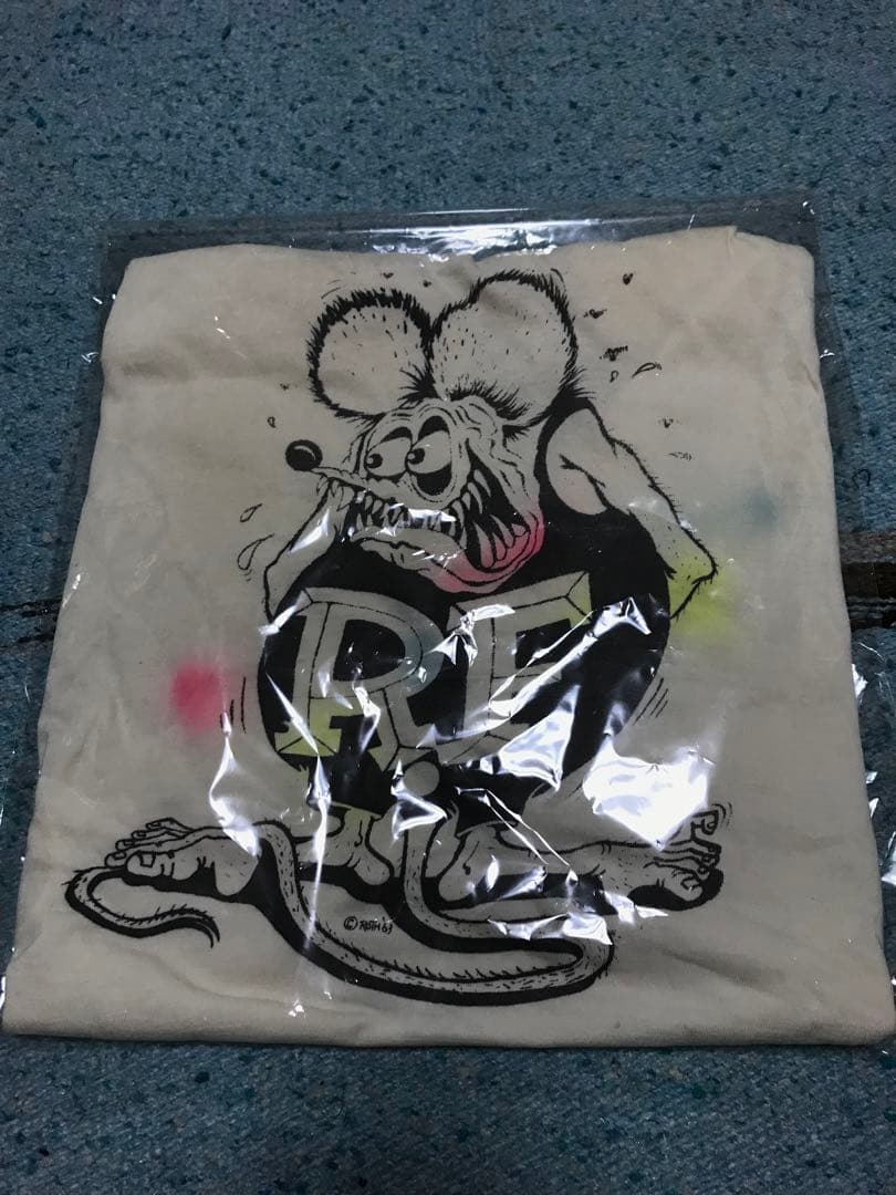 60s Ed ROTH エドロス エアブラシ ラットフィンク Tシャツ