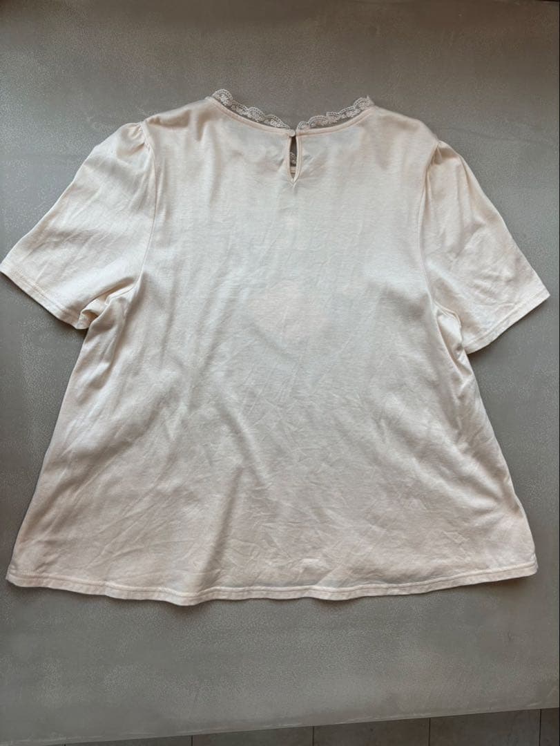 yukiemon フレアTシャツ ベビーピンク