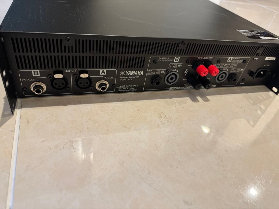 配信機器・PA機器・レコーディング機器 POWER AMPLIFIER model PX3