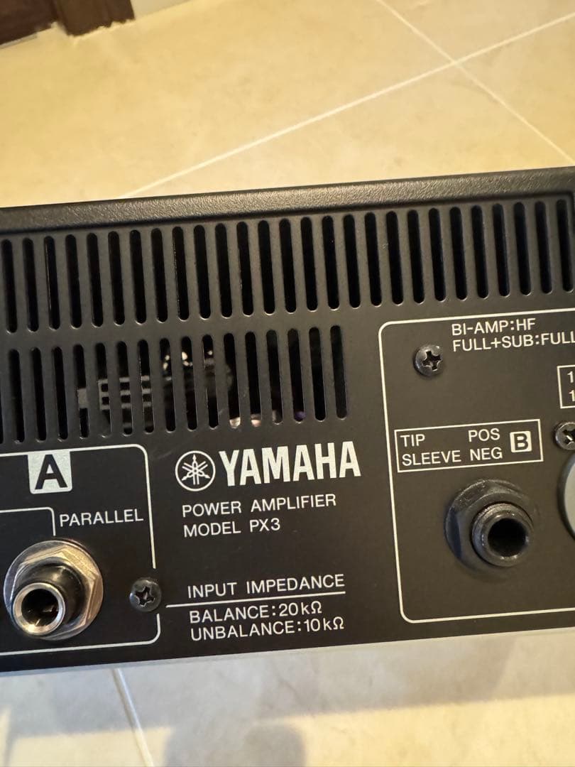配信機器・PA機器・レコーディング機器 POWER AMPLIFIER model PX3