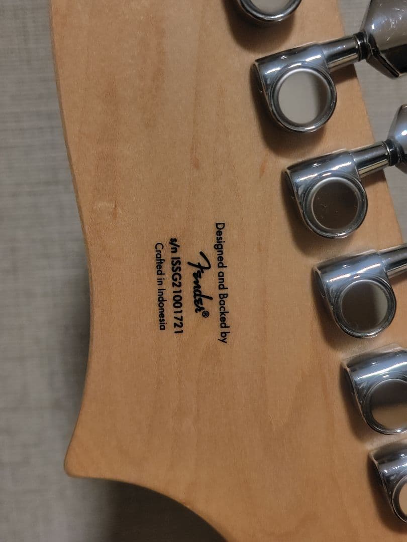 Squier Starcaster ブラック　セミアコ