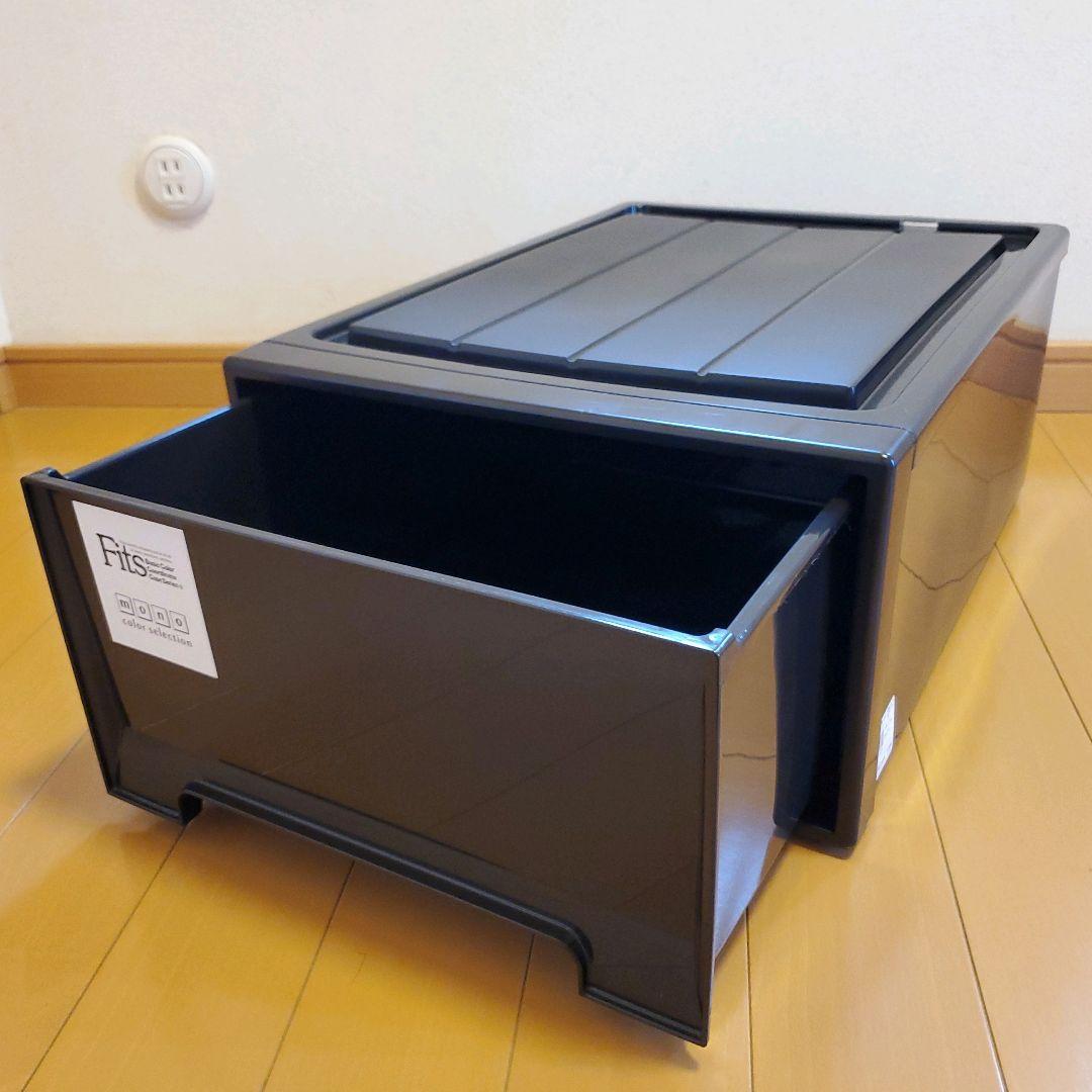 Fits フィッツ モノ フィッツケース M-53 ブラック 2個