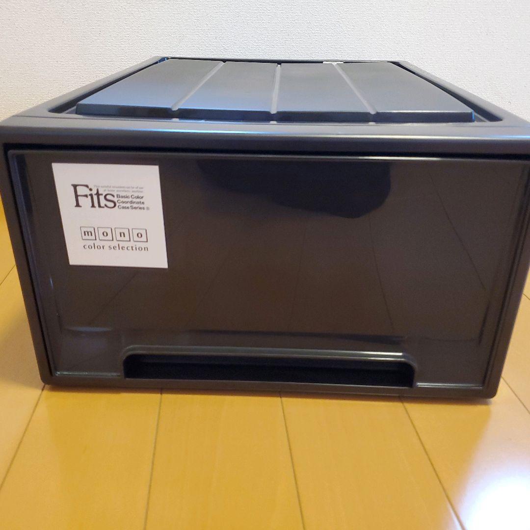 Fits フィッツ モノ フィッツケース M-53 ブラック 2個