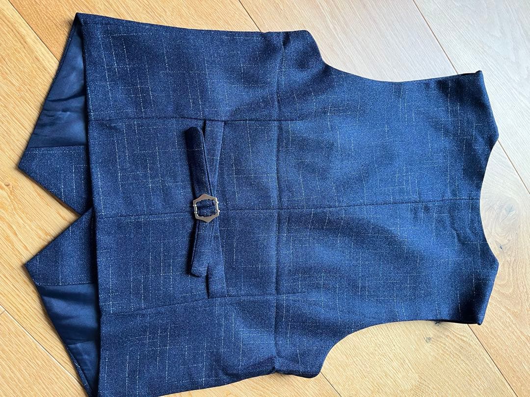 未使用品　メンズ　スーツ3点セット　Sサイズ