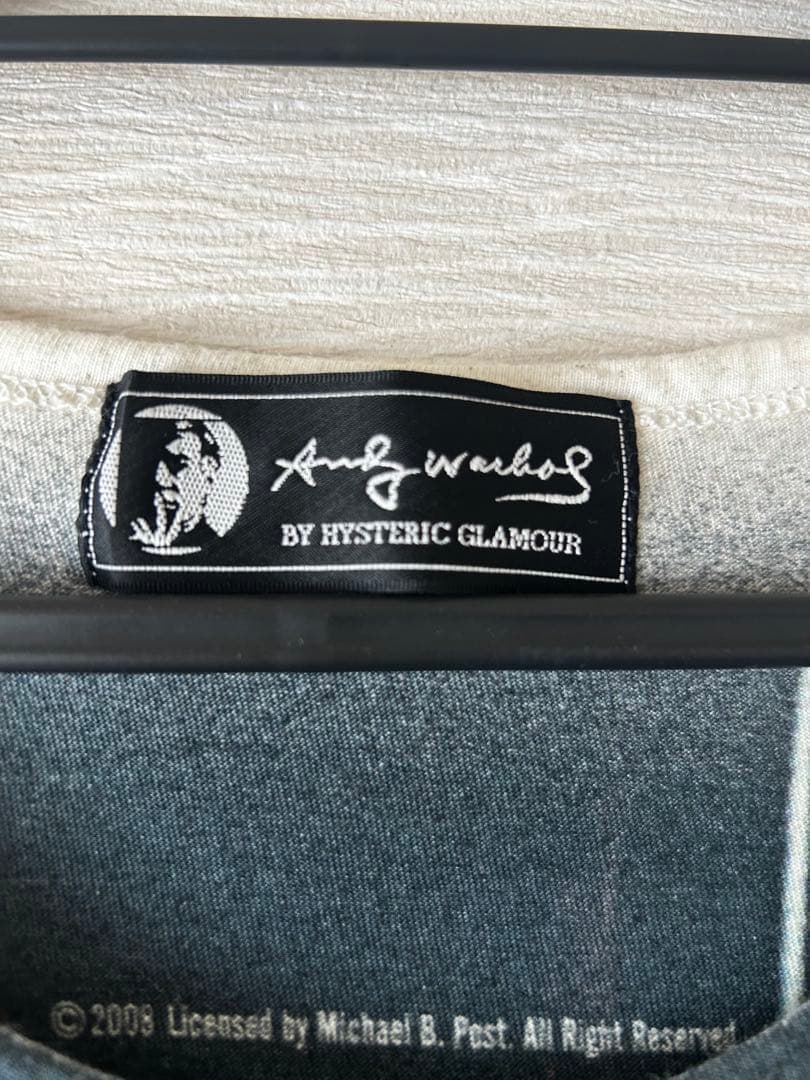 Andy Warhol by HYSTERIC GLAMOUR プリントTシャツ