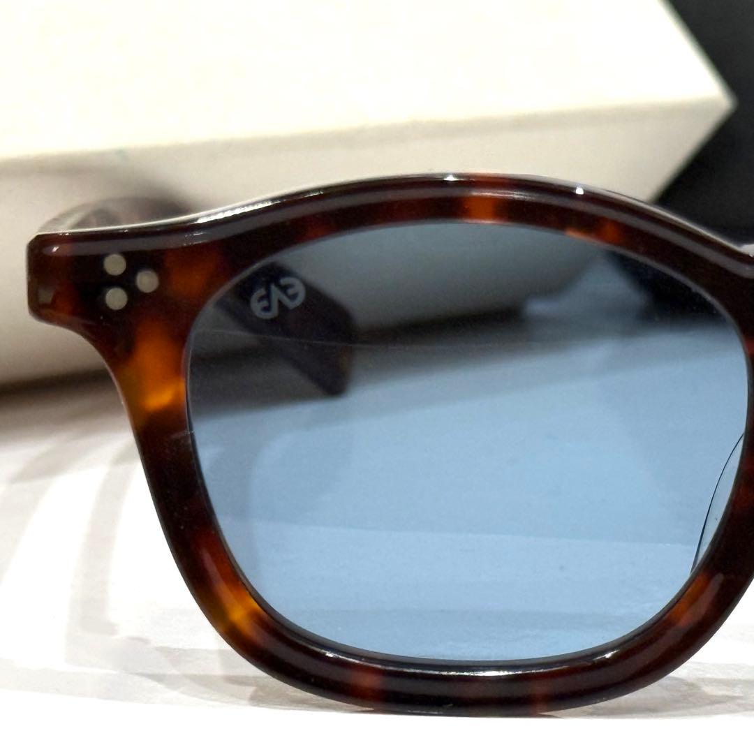 【極美品】正規品 EYEVAN Sadle-Sun 47 純正ブルーレンズ