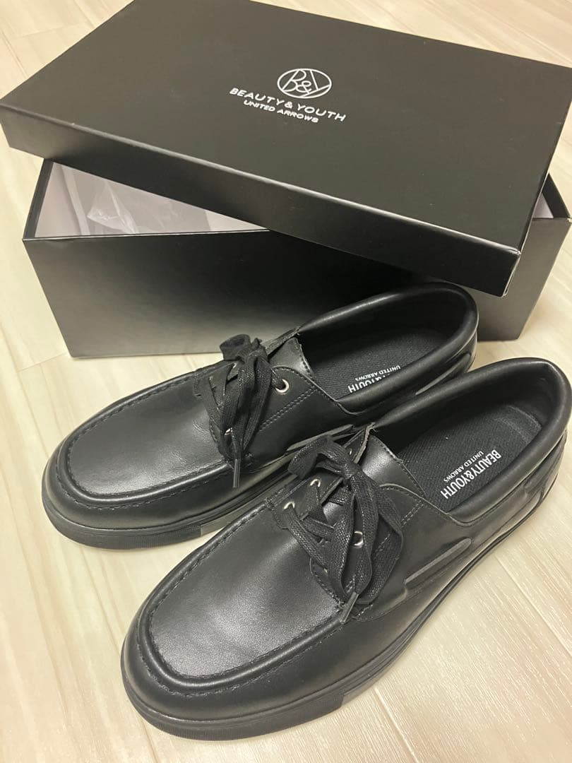新品BEAUTY&YOUTH UNITED ARROWSボートモックスニーカー