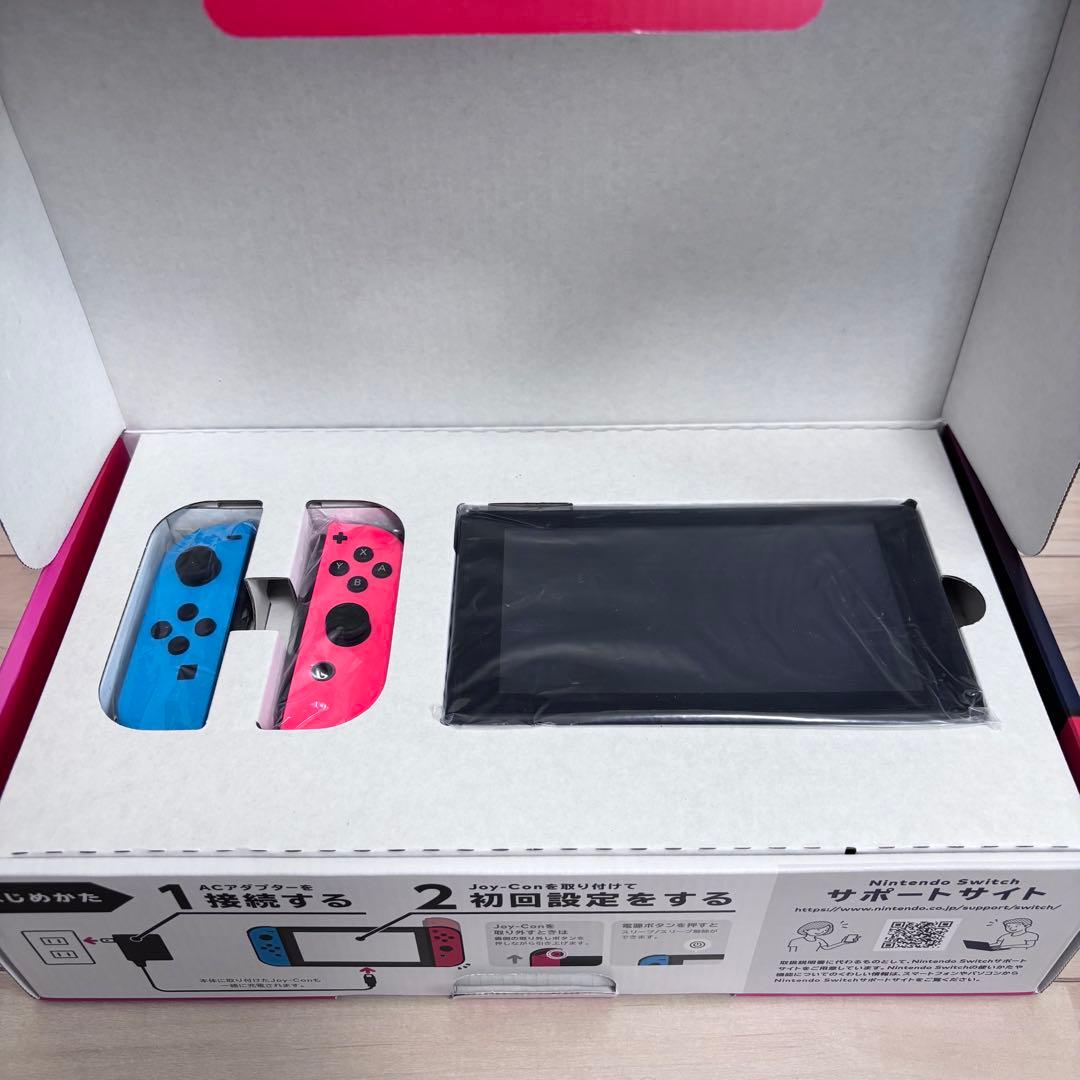 【未使用に近い】バッテリー強化版　Nintendo Switch スイッチ　本体
