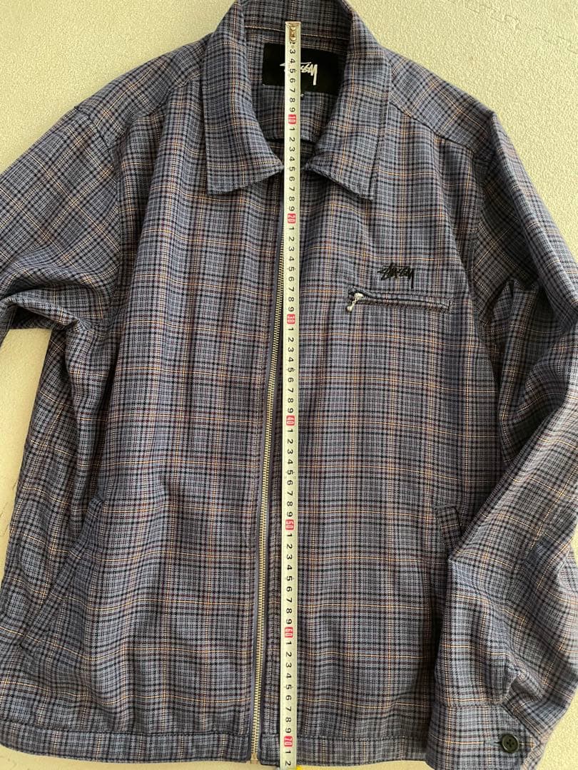 Stussy チェック柄 ジャケット mサイズ