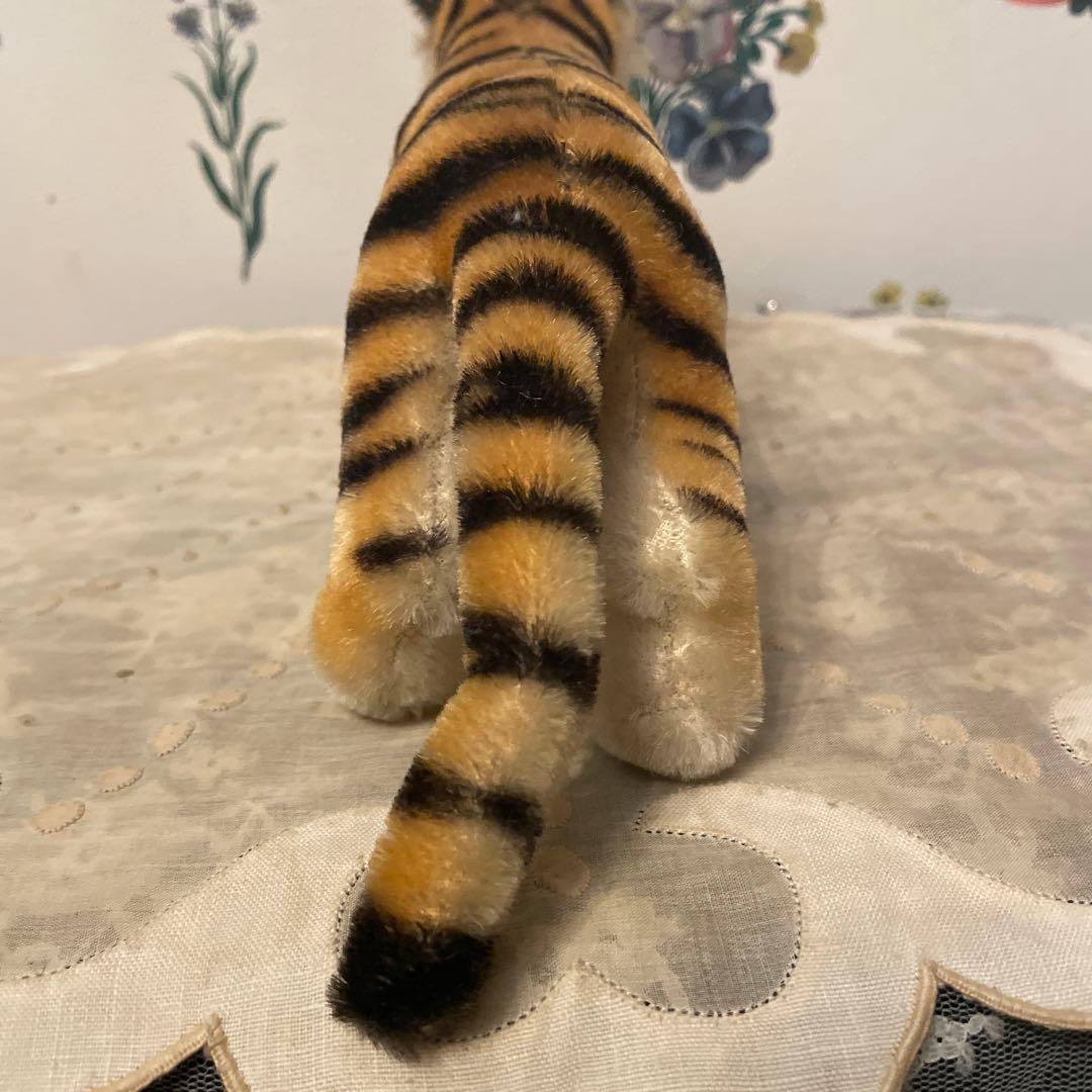 ヴィンテージ シュタイフ　トラ　ぬいぐるみ