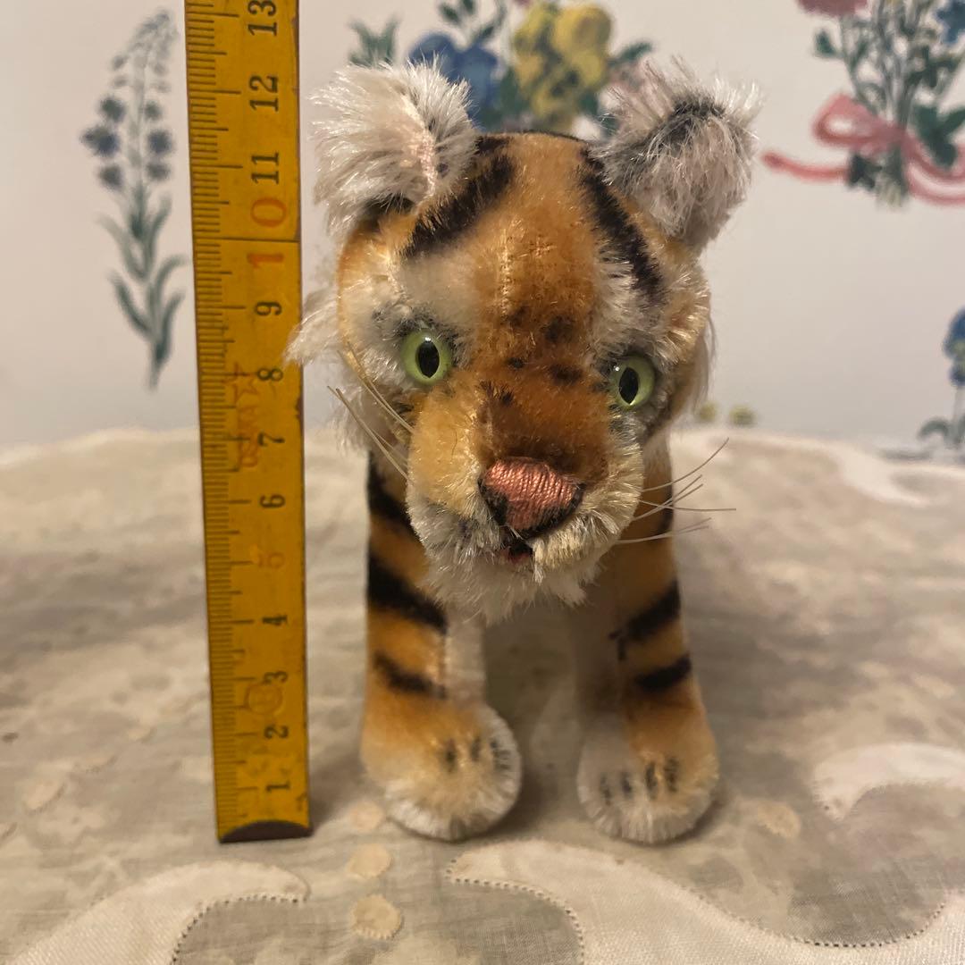 ヴィンテージ シュタイフ　トラ　ぬいぐるみ