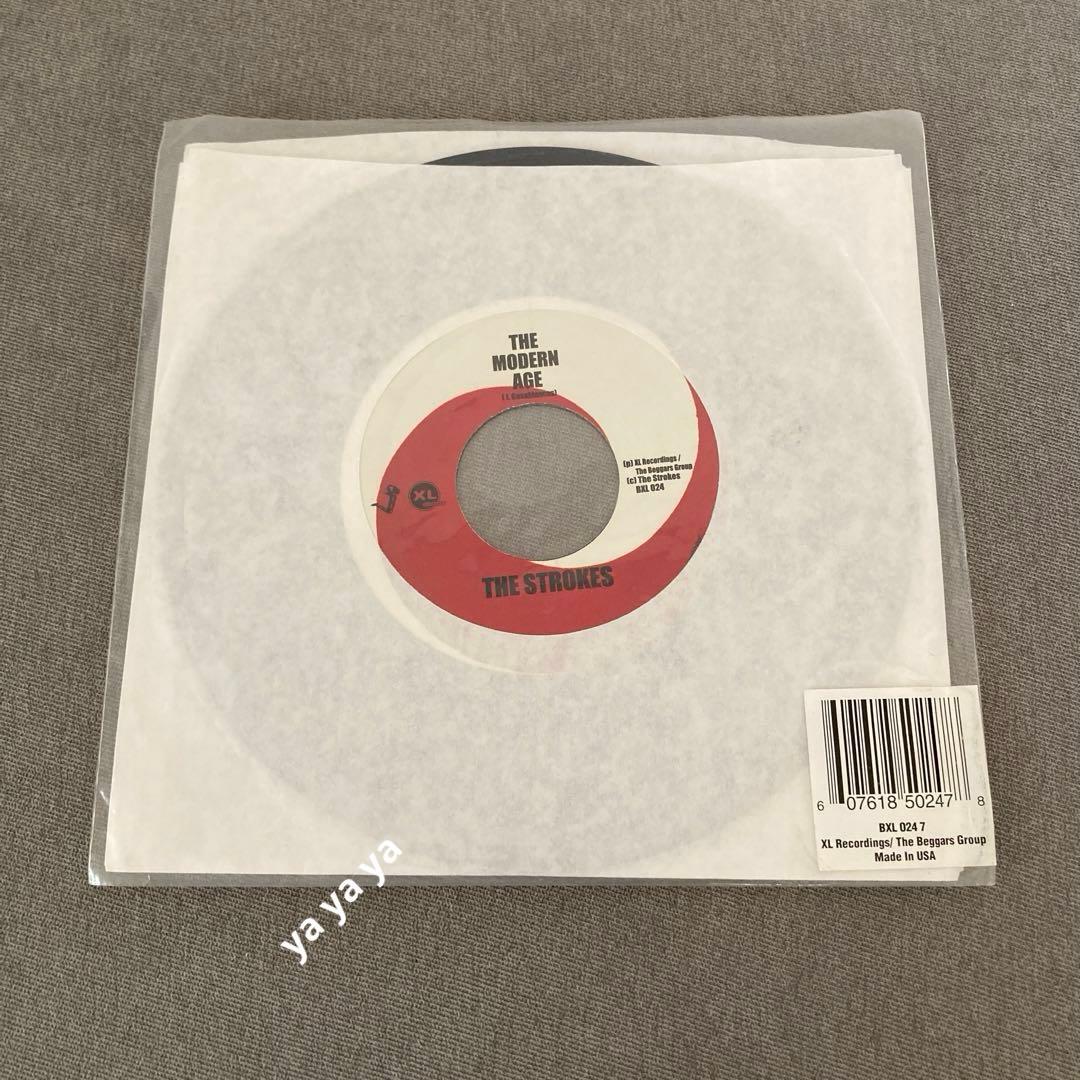 The Strokes – The Modern Age 7\" レコード