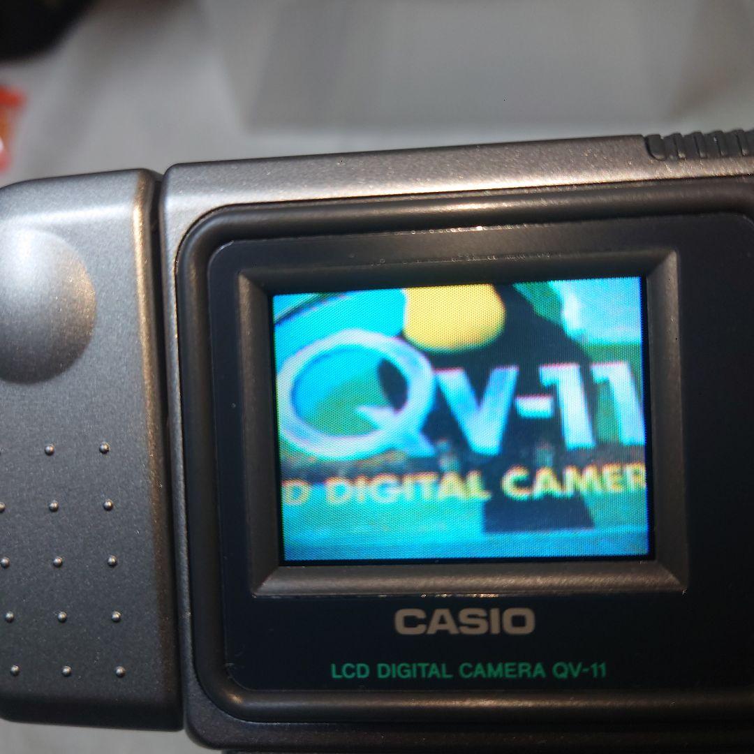 CASIO QV-11 LCDデジタルカメラ・レアレトロ