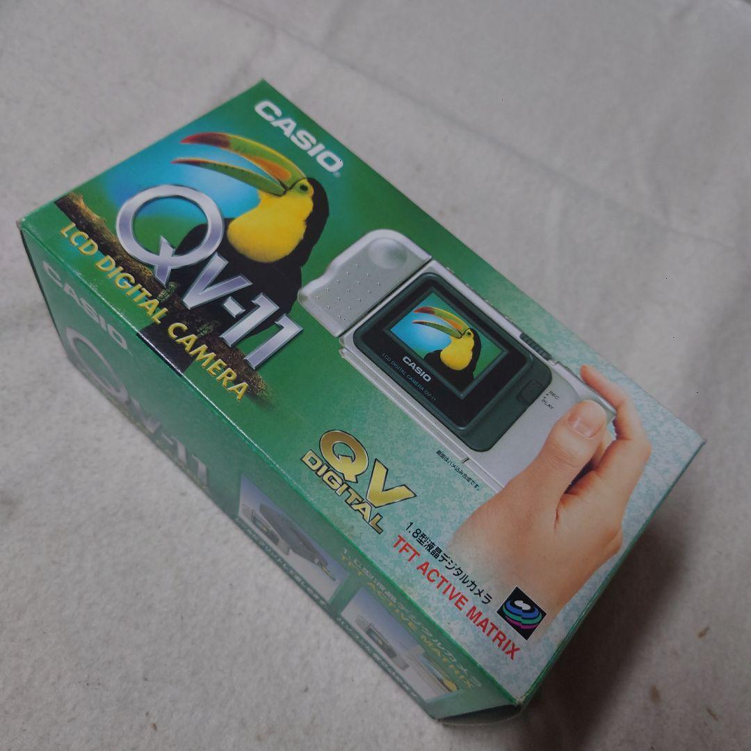 CASIO QV-11 LCDデジタルカメラ・レアレトロ