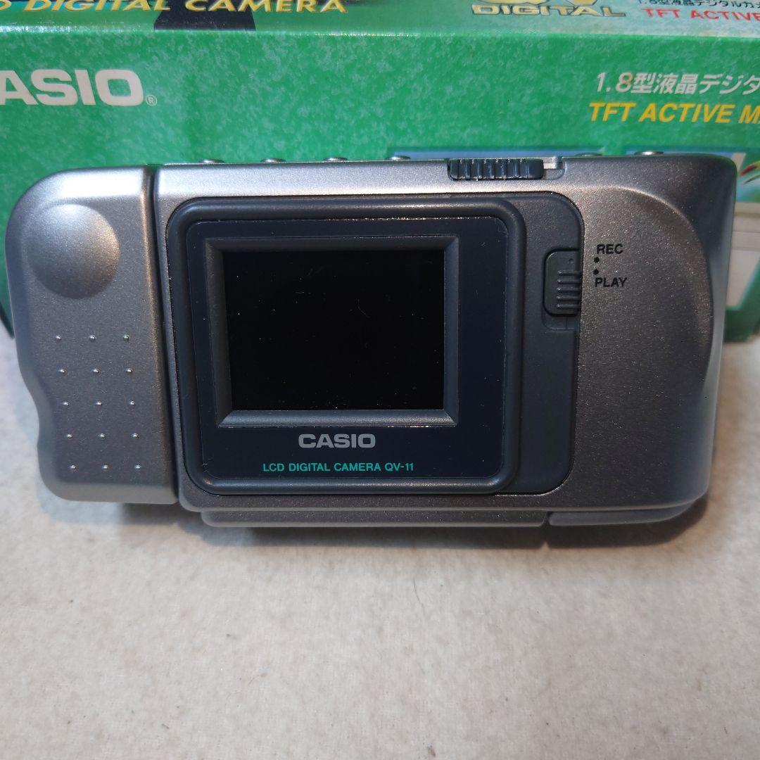 CASIO QV-11 LCDデジタルカメラ・レアレトロ