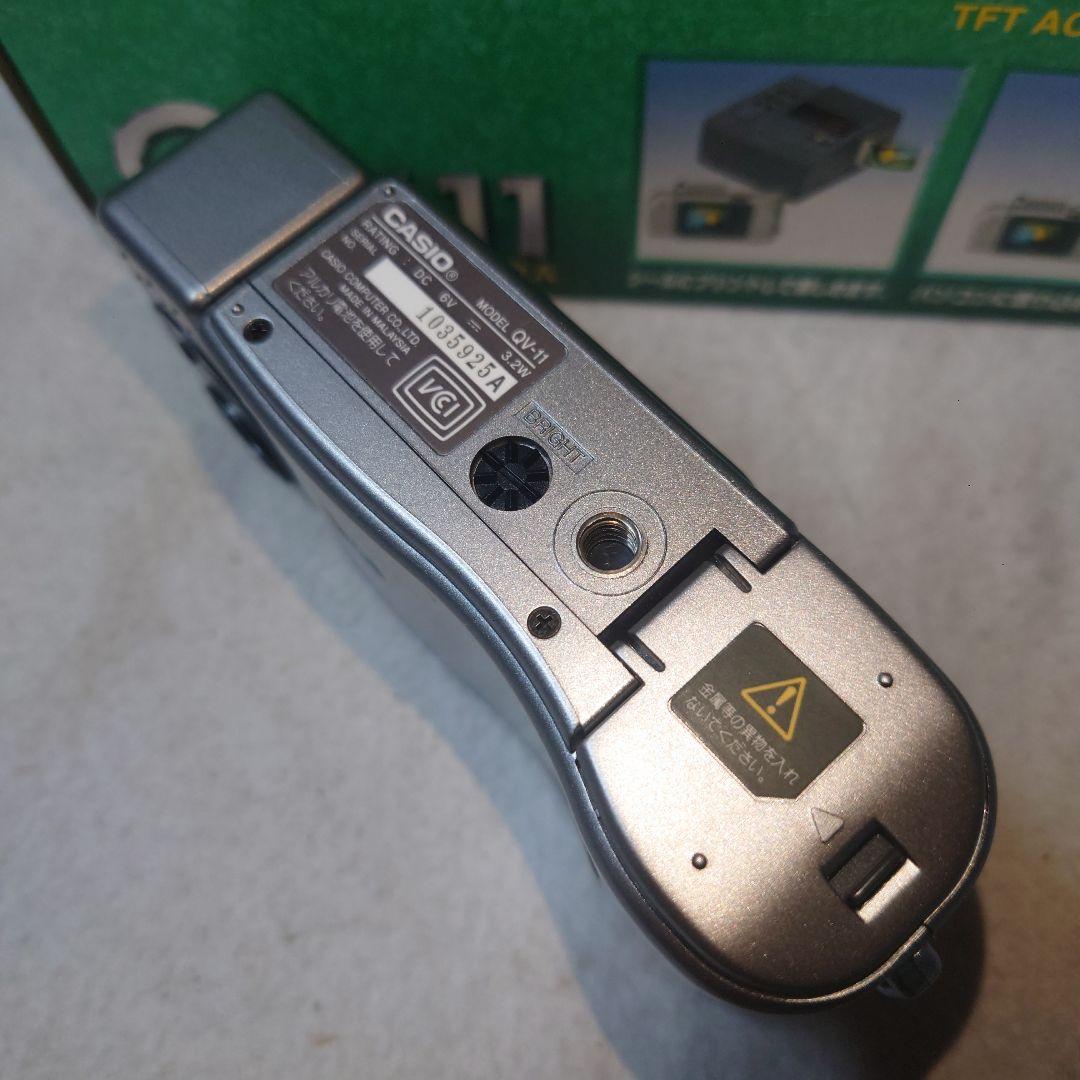 CASIO QV-11 LCDデジタルカメラ・レアレトロ