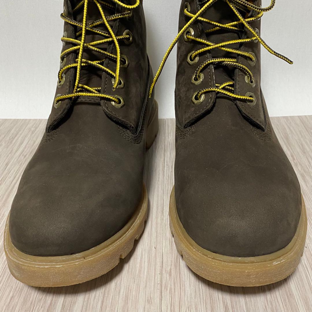 Timberland レースアップブーツ ワークブーツ 7.5W ブラウン