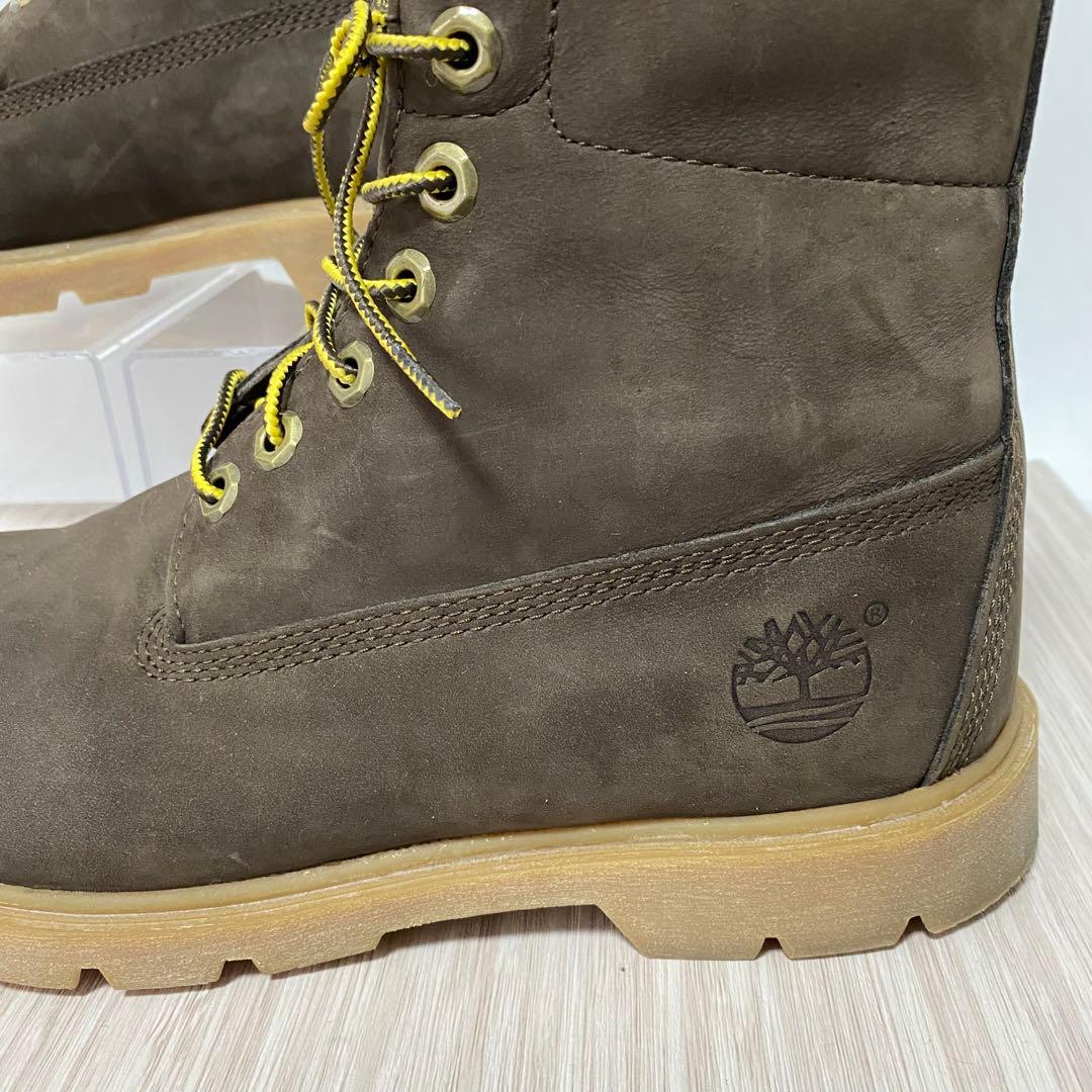 Timberland レースアップブーツ ワークブーツ 7.5W ブラウン