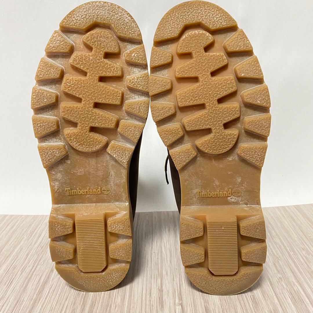 Timberland レースアップブーツ ワークブーツ 7.5W ブラウン