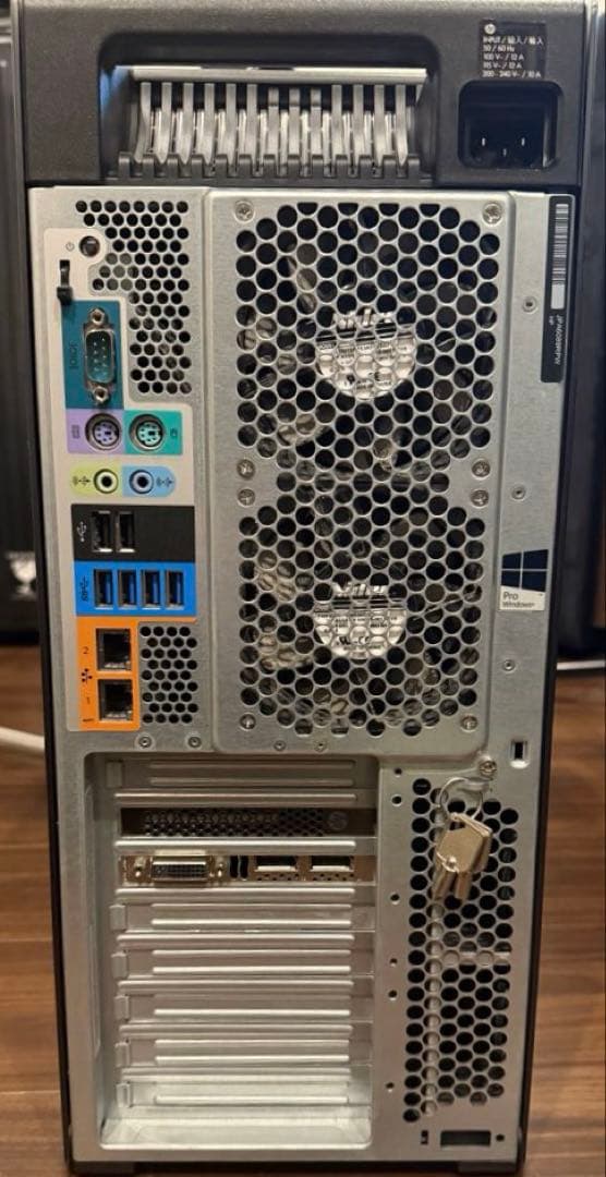 HP z840 メモリ48GB SSD1TB (NVme)XeonE5 2637