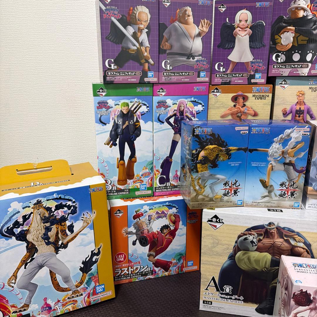 ワンピースフィギュアまとめ売り　引退