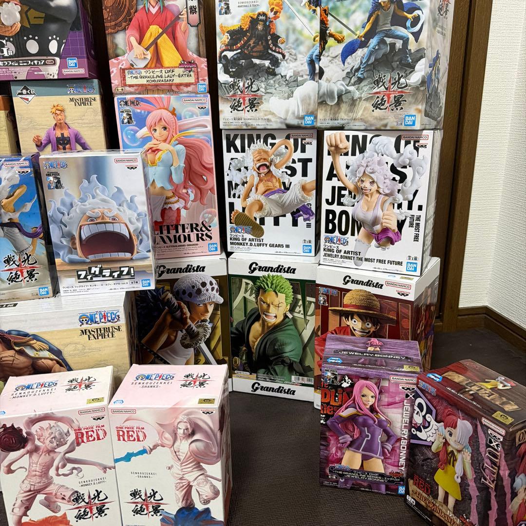 ワンピースフィギュアまとめ売り　引退