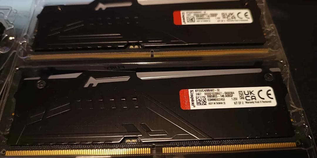 Kingston FURY DDR5 5200MHz 16GB×4枚