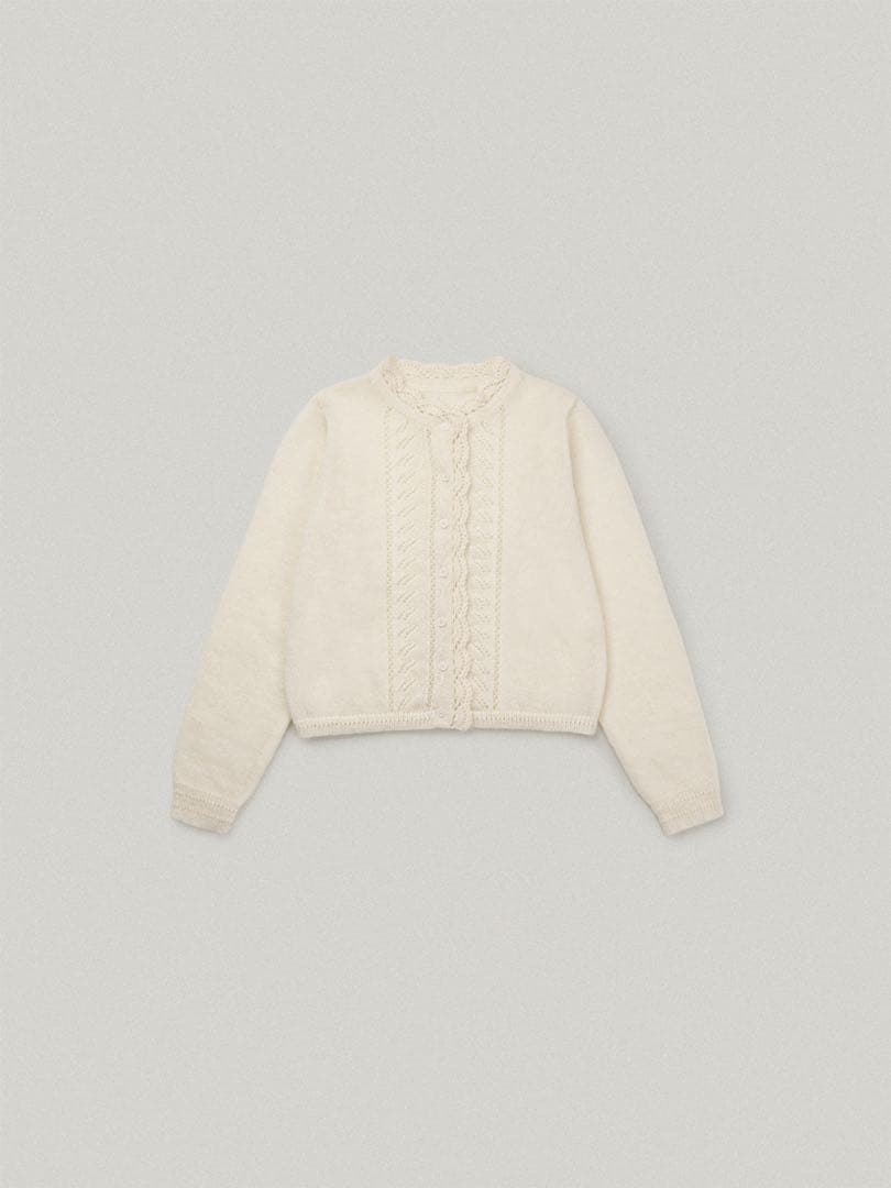 HRK【FOLNUA】Petal Mohair Knit Cardigan