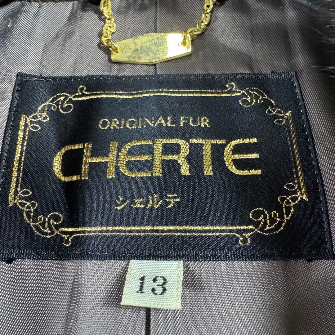 カシミヤ100%　ミンク　コート　大きいサイズ　ロングコート　リアルファー