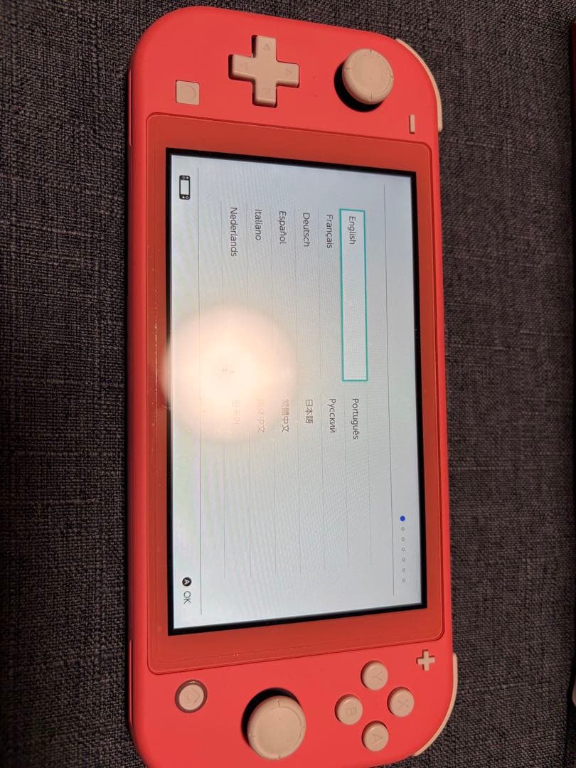 Nintendo Switch Lite コーラル 本体 充電器sdカード　付き
