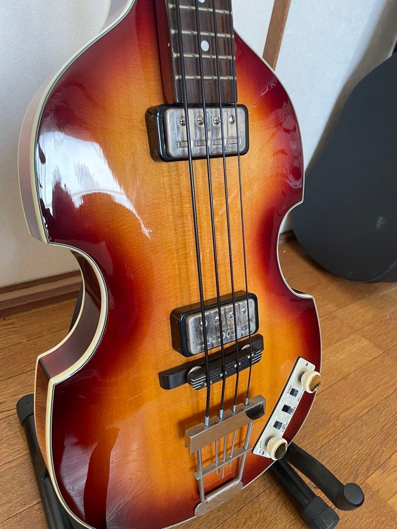 Hofner HCT-500/1J ヘフナー　バイオリンベース　ハードケース
