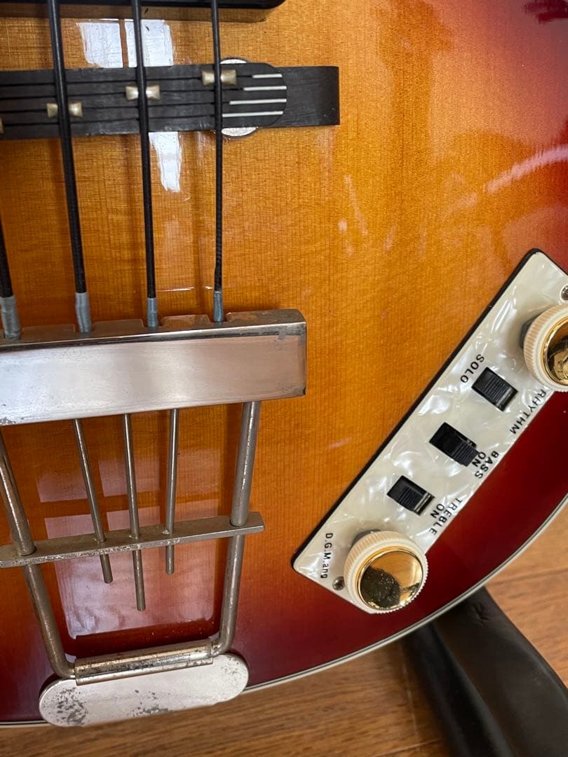 Hofner HCT-500/1J ヘフナー　バイオリンベース　ハードケース