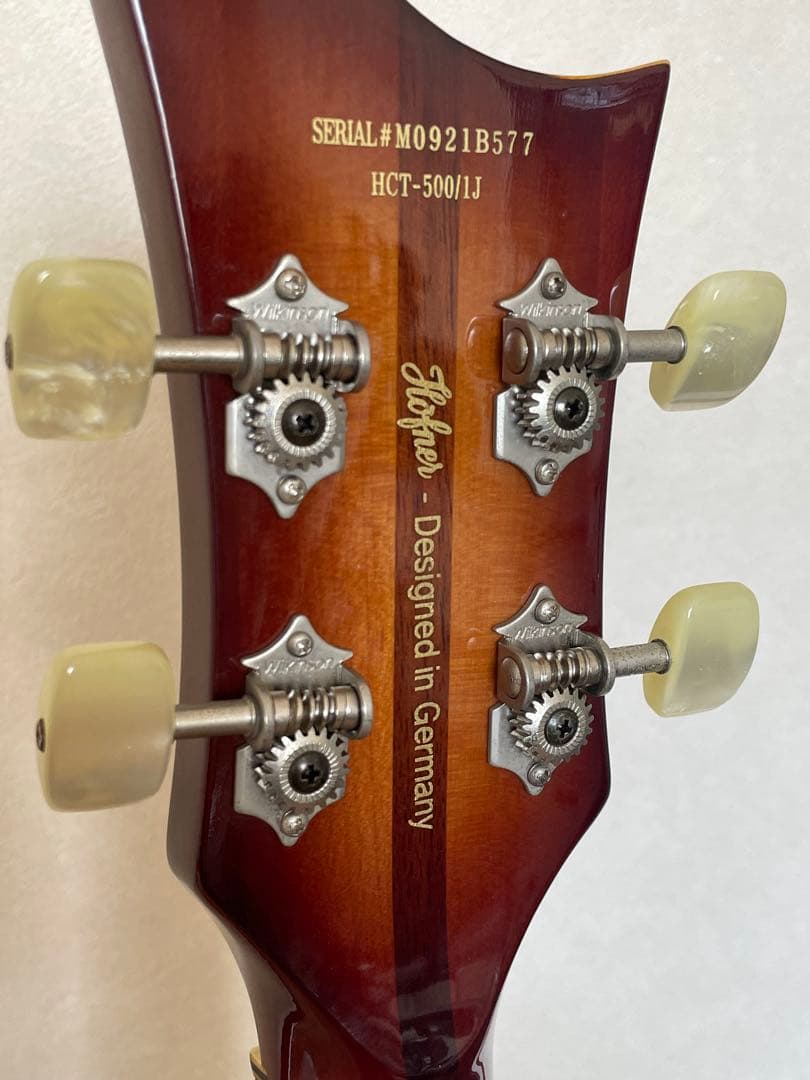 Hofner HCT-500/1J ヘフナー　バイオリンベース　ハードケース