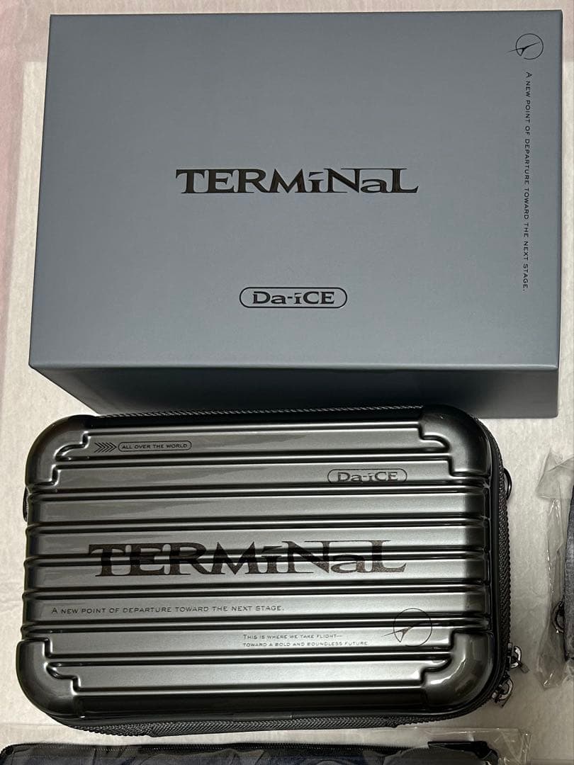 Da-iCE アルバム TERMiNaL 豪華盤 特典のみ　新品　トラベルケース
