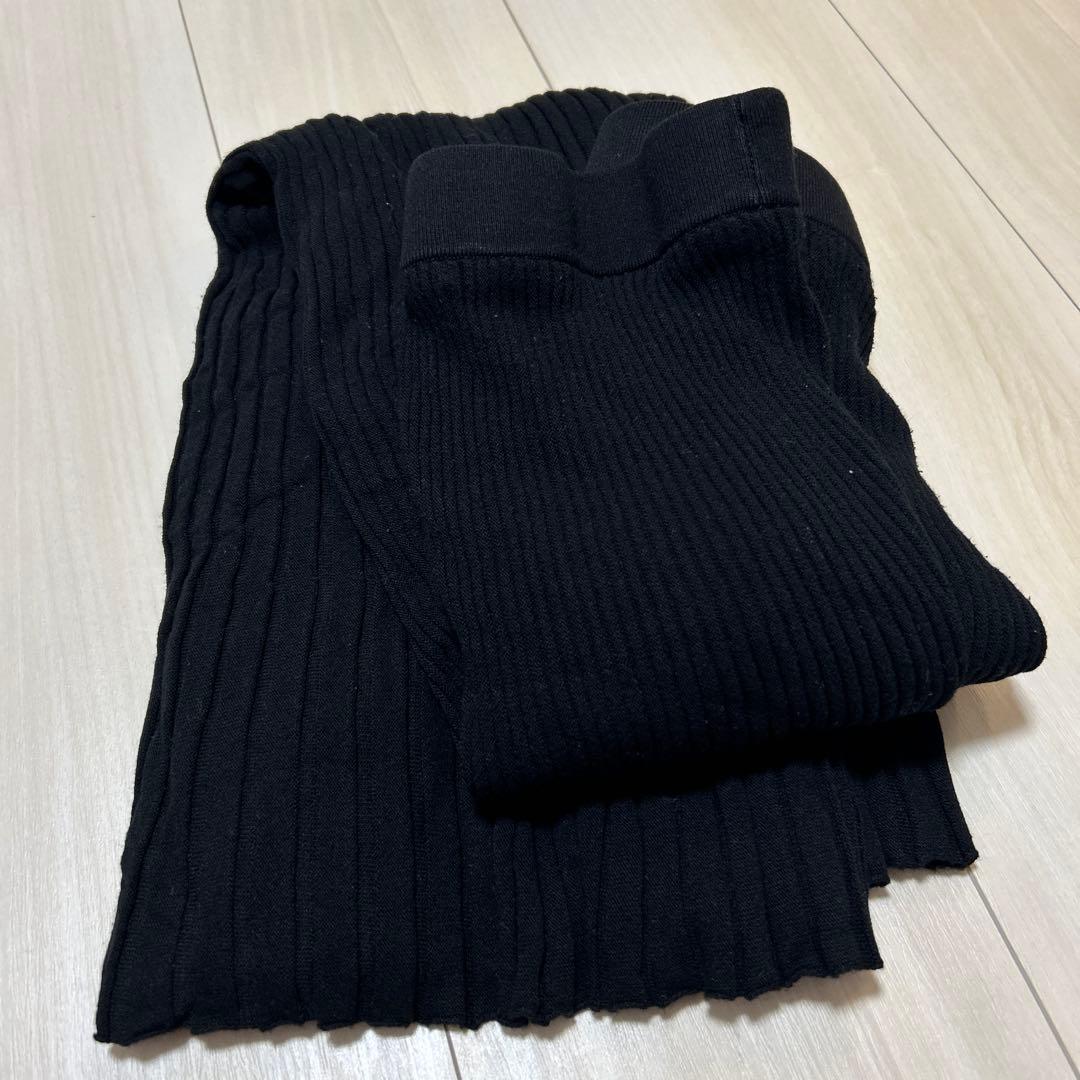 セミシアーリブニットセットアップ