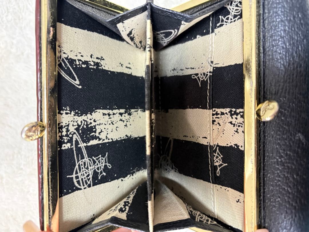 J*E様 Vivienne Westwood ブラック三つ折り財布