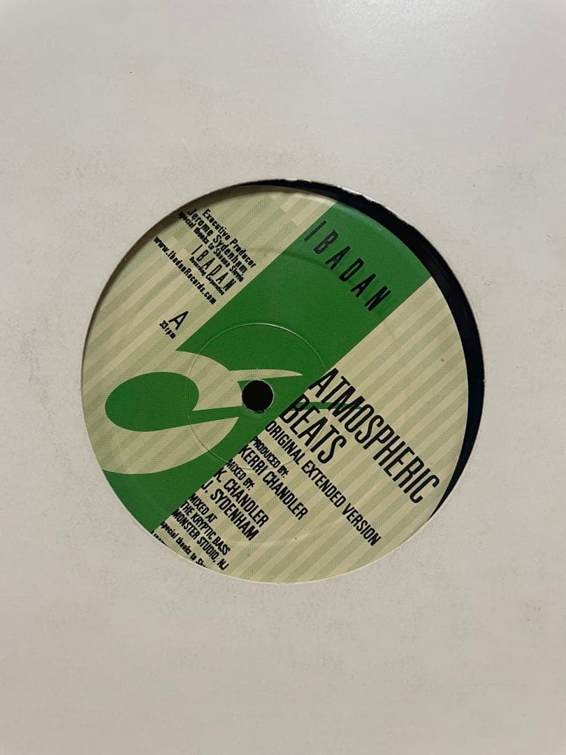 ３枚セットAtmospheric / Kerri Chandler IBADAN