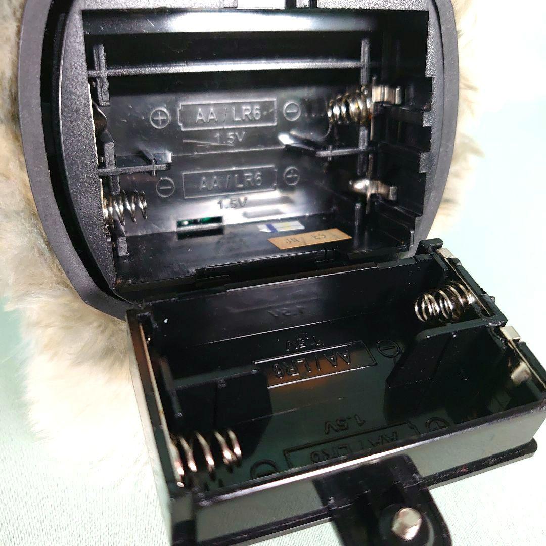 【完動品】初代ファービー　グレイ✕ホワイト（ウルフ）動物柄　ブルーアイ　日本語版