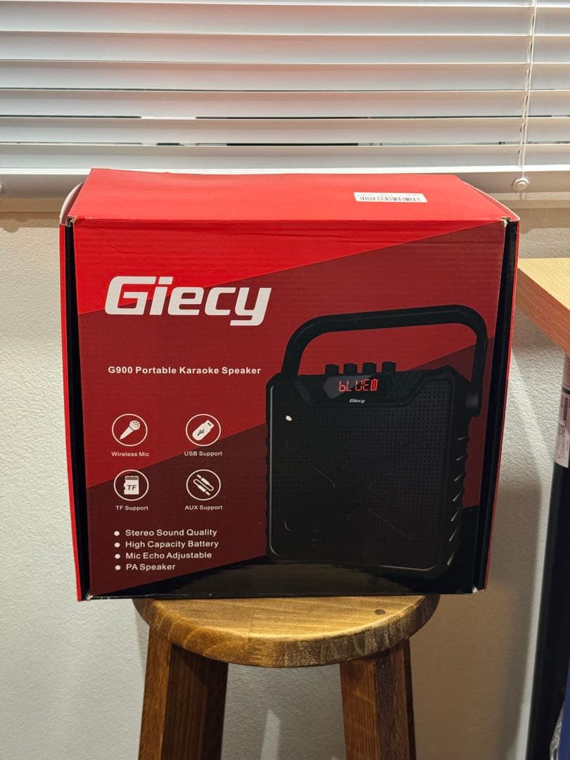 Giecy G900 ポータブルスピーカー&マイク