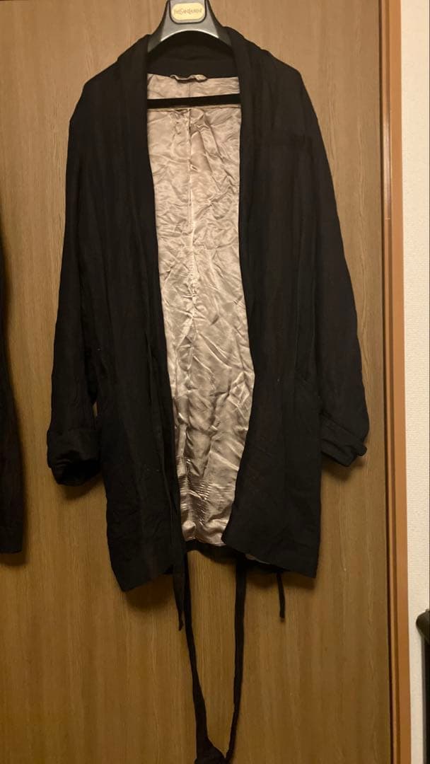 Ann Demeulemeester アンドゥムルメステール　セットアップガウン