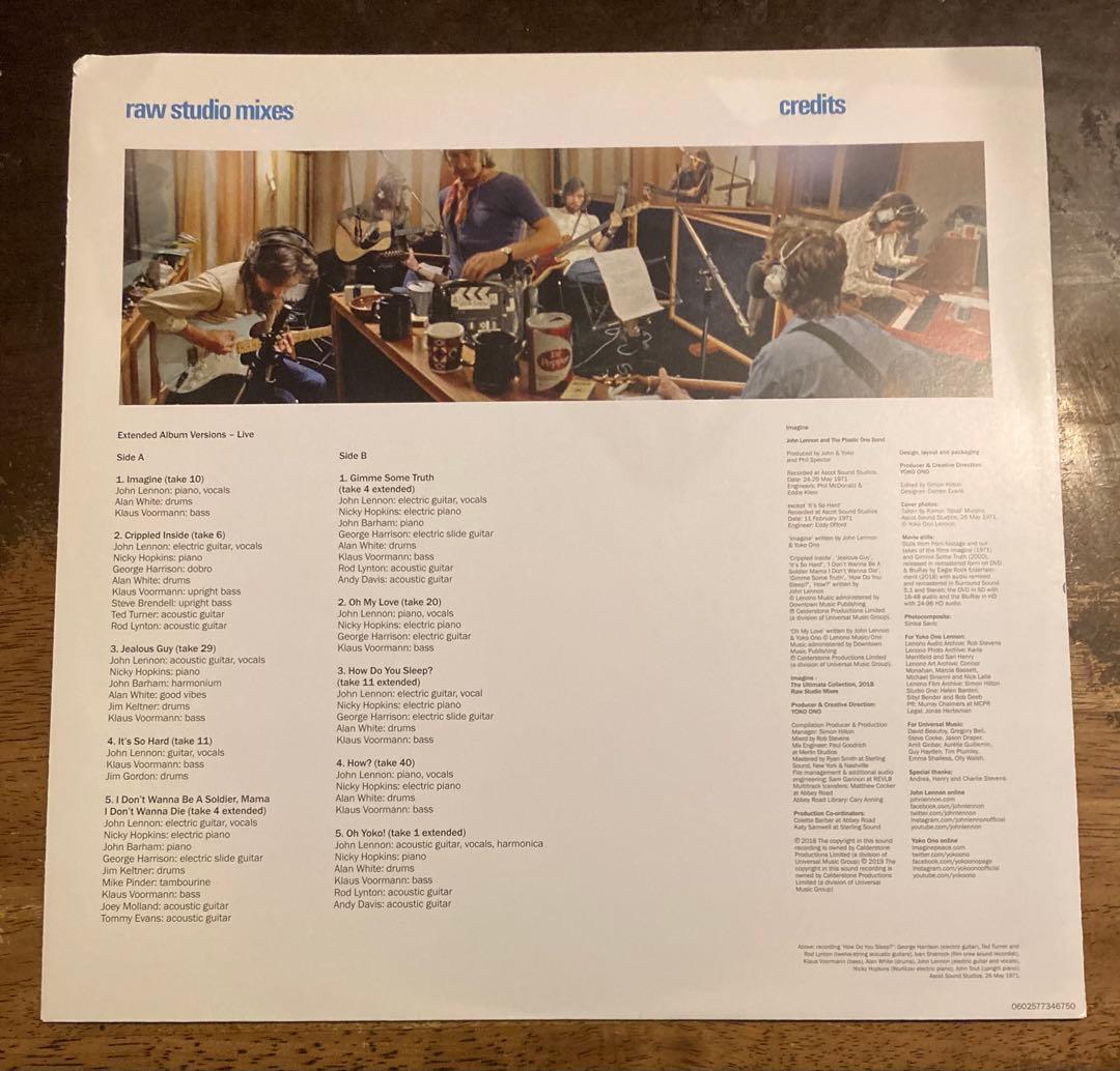 ◾️限定盤■JOHN LENNON ■ジョン・レノン■Imagine Raw St