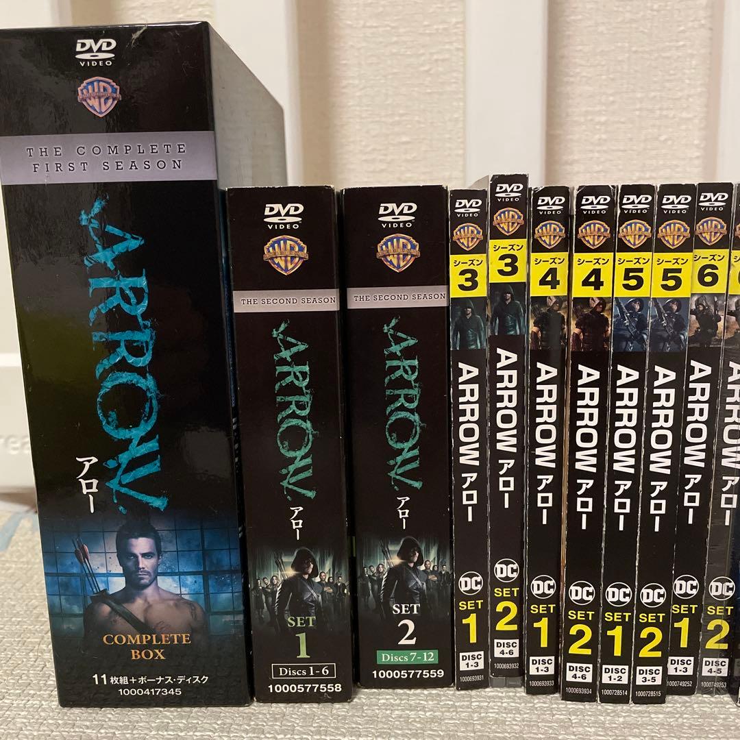 ARROW シーズン1〜6 & THE FLASH シーズン1〜4 DVDセット