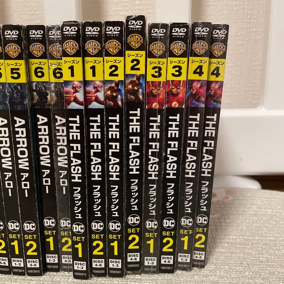ARROW シーズン1〜6 & THE FLASH シーズン1〜4 DVDセット