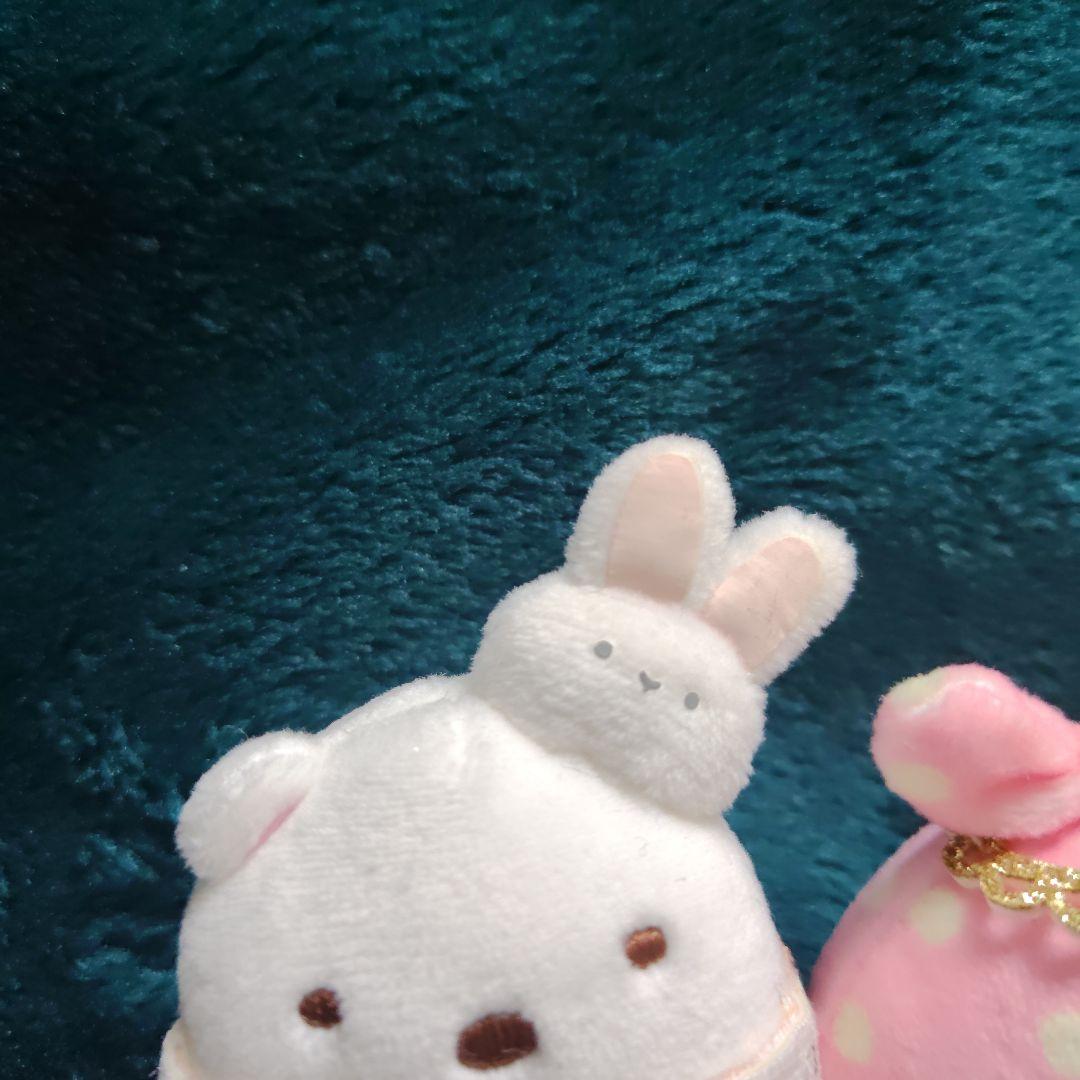 S*a様 すみっコぐらしshop限定　しろくまとふろしきのてのりぬいぐるみセット