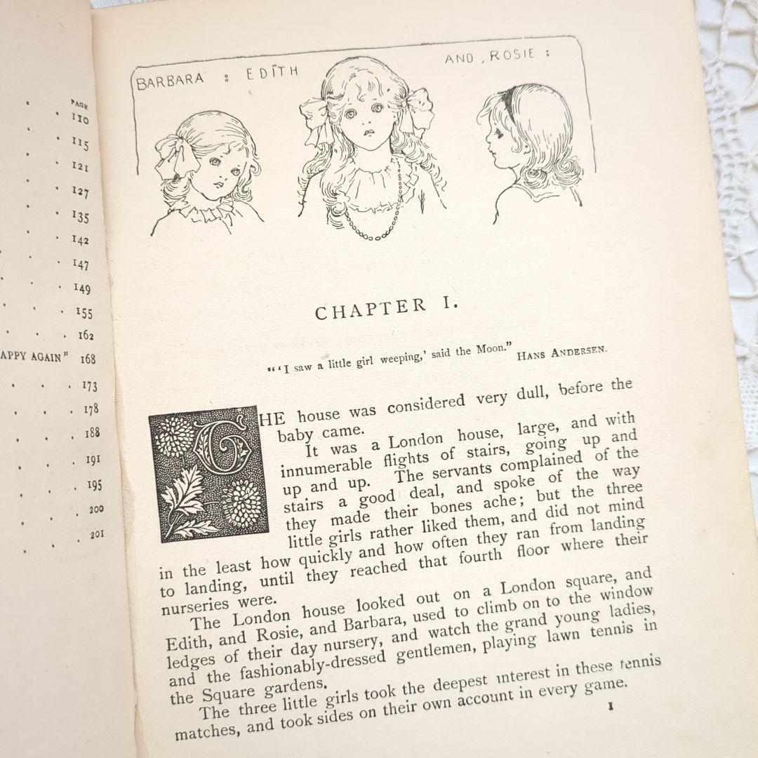 稀少1910アンティーク絵本 洋書古書 児童書 ヴンテージ ヴィクトリアン