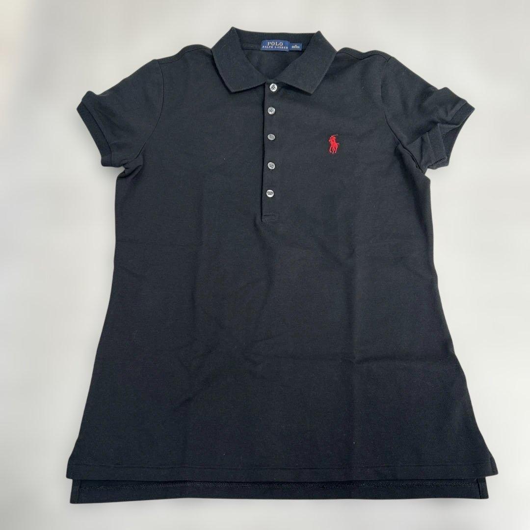 未使用 POLO RALPH LAUREN ブラック ポロシャツ sizeM