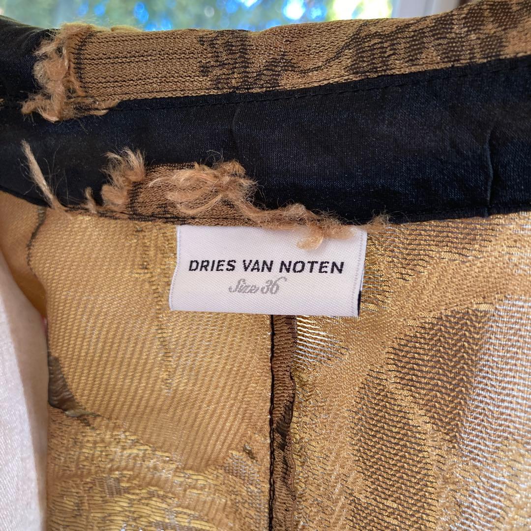DRIES VAN NOTEN 2015ss ランウェイジャケット
