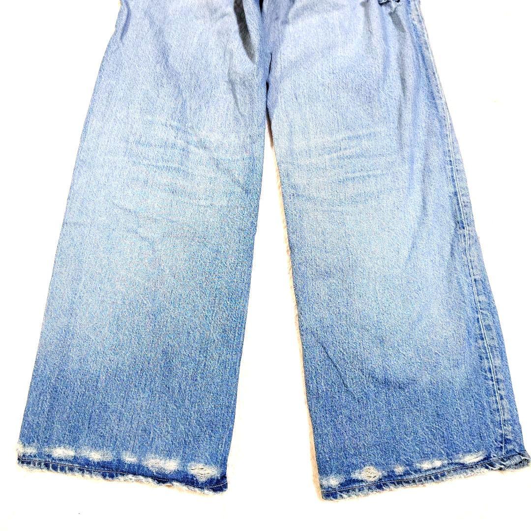 MIDRISE BAGGY 2024年 クラッシュ加工 マウジー W23 日本製