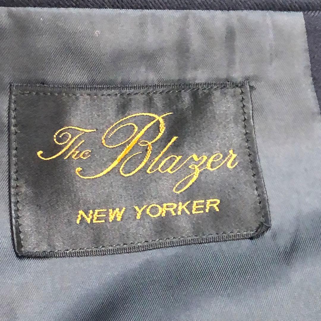 1326 NEW YORKER テーラードジャケット ネイビー 金ボタン