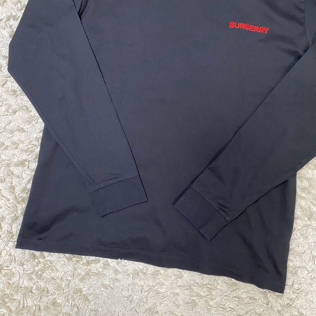 バーバリー　長袖Tシャツ　ロンT ブラック　M